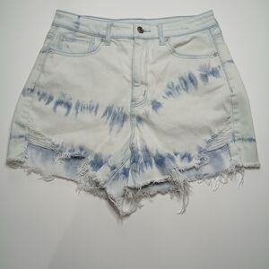 American Eagle Women's Tie-Dye Denim Shorts